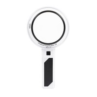 Handlupe Mit Led-Licht, Beleuchtete Lupe, Abnehmbare Optische Linse, Lupe 28641