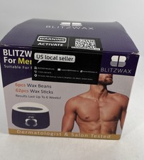 BLITZWAX Digital Wax kit for men suitable for nose body face leg chest