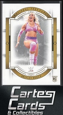 Brinley Reece 2024 Panini National Treasures WWE #34 NXY Rookie RC 2/99