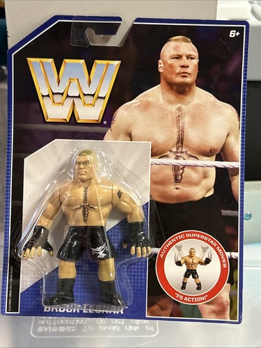 Brock Lesnar WWE Mattel Retro Series 1 Action Figu...