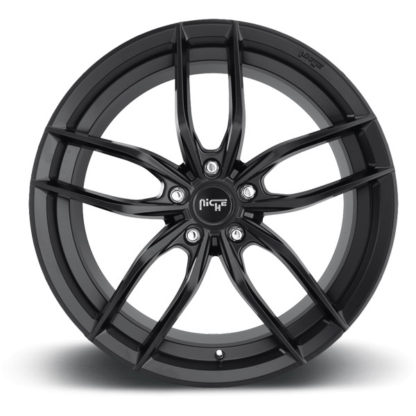 (Set of 4) Niche M203 Vosso 19x8.5 5x115 +35mm Matte Black Wheels Rims ...