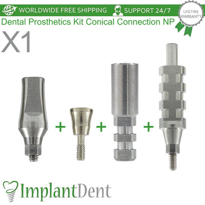 Dental Prosthetics Kit Conical Connection Hex 2.25mm Narrow Platform NP