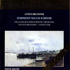 BRUCKNER Symphony No.9 - Yevgeny Mravinsky - Leningrad PO [1982](CD,1995, ICONE)