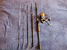 Travel rod and reel 5 piece , 2 tips, 6ft 6in...