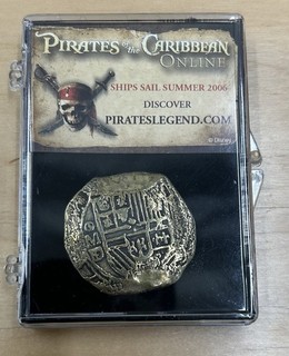 Disney’s Pirates Of The Caribbean Online E3 Pirate Gold Game Launch Coin Case