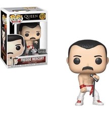 Funko Pop! Figura Vinilo Freddie Mercury Queen 97 FYE Exclusiva Edición Diamante