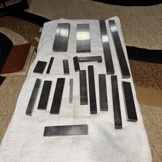 Vintage Machinist lot Tool & Die Blocks Various Sizes clean huge lot rare