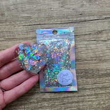 Halloween Holographic  Pumpkin  Chunky Mix Glitter For Resin And Nail Art 10g