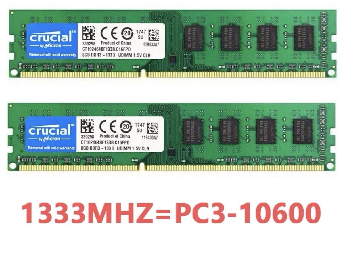 1333mhz Ddr3 Sdram for sale | eBay