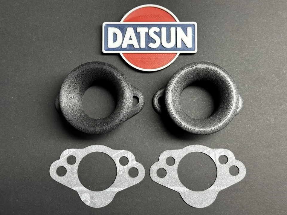 1965-70 SR311 Hitachi SU Shorty Velocity Stack Air Horn Datsun 1600 Roadster - Imagem 2 de 4