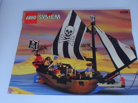 Lego Pirates Renegade Runner 6268 Complete with Instructions