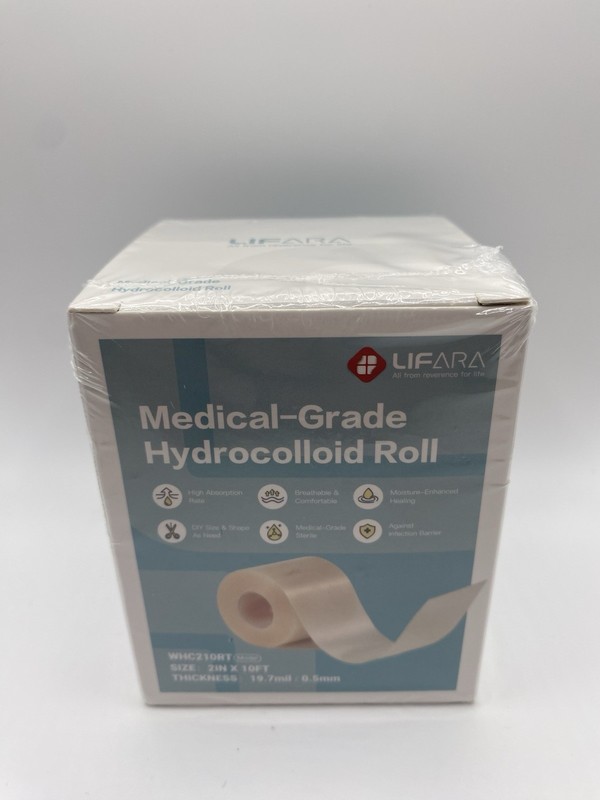 LIFARA Hydrocolloid Roll for Wound Care - Cut-to-Size, Extra Large Hydrocollo...