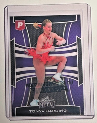 Tonya Harding 2025 Leaf Metal Pristine Auction 1/1 Pre-Production Proof
