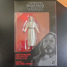 Star Wars 3.75 Black Series Luke Skywalker  Jedi Master  The Last Jedi New