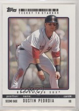 2009 Topps Ticket To Stardom Dustin Pedroia #118 jm6