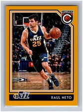 2015-16 Panini Complete Raul Neto Gold #145 SP Parallel Utah Jazz NBA Basketball