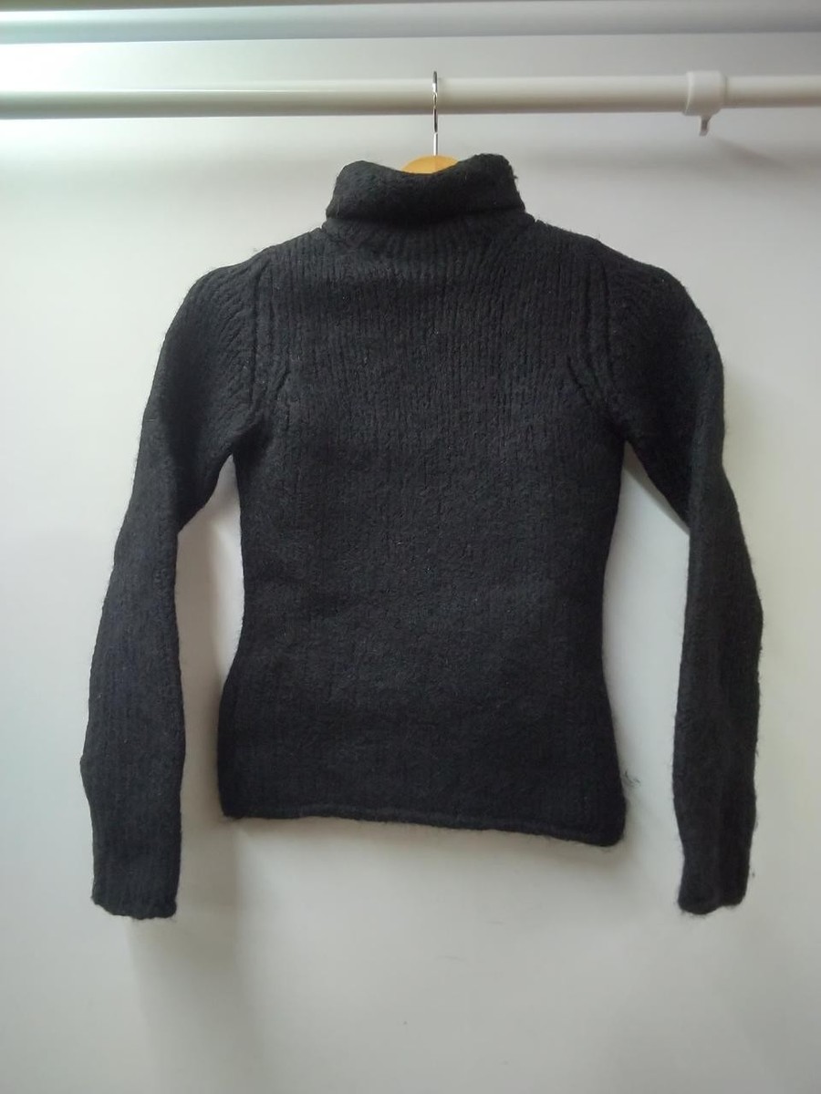 Yohji Yamamoto Y'S Black High Neck Sweater Size 3 | eBay Australia