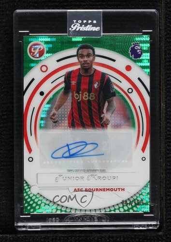 2025 Topps Pristine Premier League /150 Eli Junior Kroupi #PA-EK Rookie Auto RC