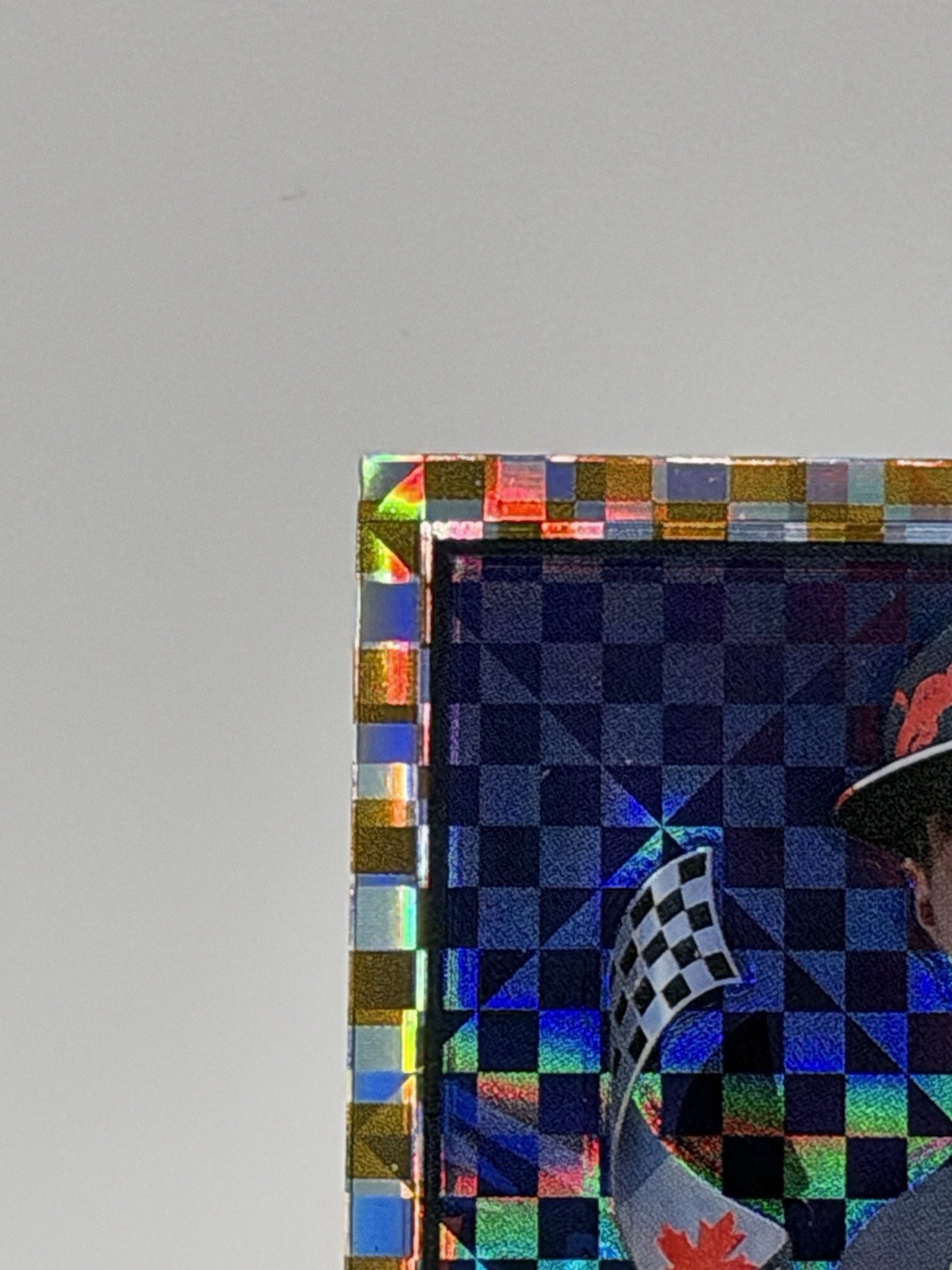 2023 Topps Chrome Formula 1 F1 Max Verstappen Gold checker flag 28/50 #152 view 2