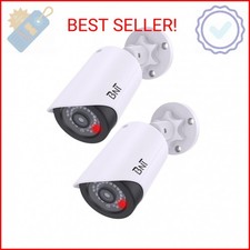 BNT Dummy Fake Camera, Surveillance Security CCTV Dome Camera, with One LED Ligh