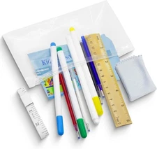 12PCS Fabric Markers for Sewing Set,Including 4PCS Washable Fabric Markers Craft