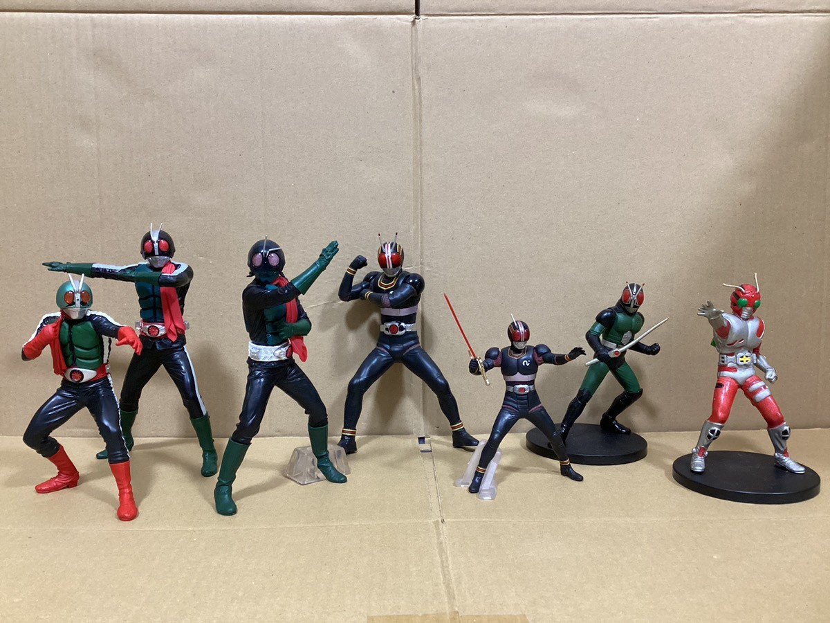 Bandai Banpresto Kamen Rider Figure Set Shin No 1 No 2 New 2 Black