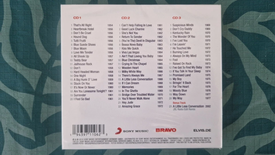 Elvis Presley Elvis 85 (Bravo Edition) 3 CD Box NEU OVP - Bild 2 von 2