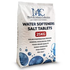 25kg Water Softener Salt Tablets Premium Food Grade UK Made for Hard Water