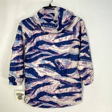 Black History Month Windbreaker Kids Small Pockets Hooded Multicolor Abstract