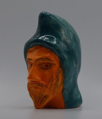 ''IDANTHYRSUS 2'' - Wonderful Expensive Original Clay Sculpture. Hand Made &Glazed