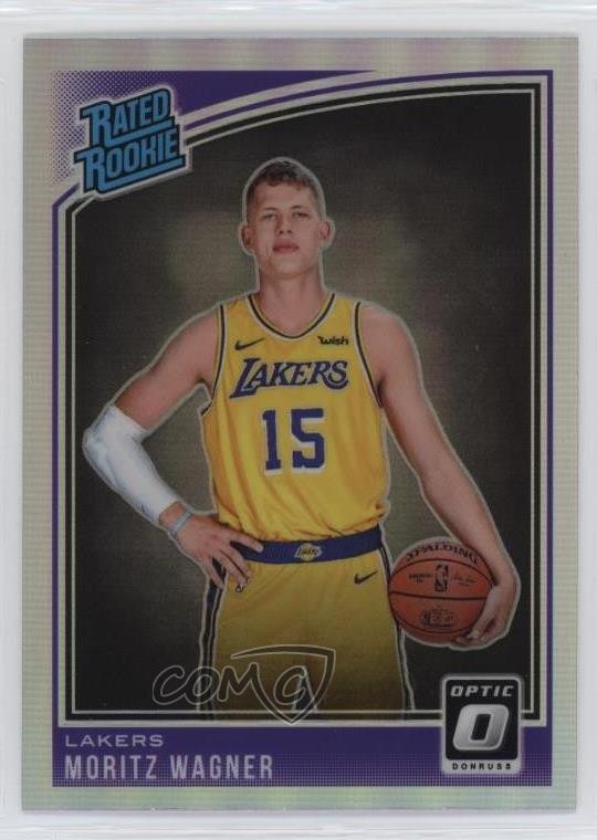 2018-19 Panini Donruss Optic Rated Rookie Holo Prizm Moritz Wagner #197 0jr6
