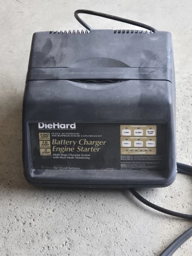 DieHard Battery Charger Engine Starter