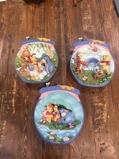 Set of 3 Disney Collectibles Pooh & Friends Plates Bradford Exchange