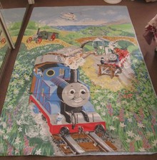 Vintage Thomas the Tank Engine duvet cover set