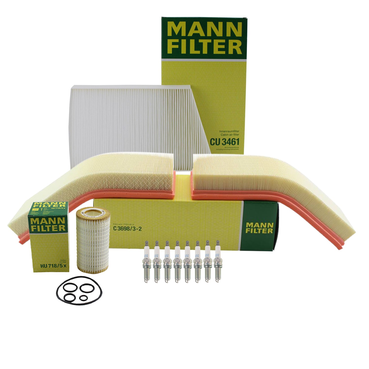 Mann Filter Service Kit For Mercedes-Benz CLK550