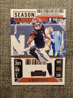 Ja'Marr Chase - 2024 Panini Contenders Football #21 Cincinnati Bengals