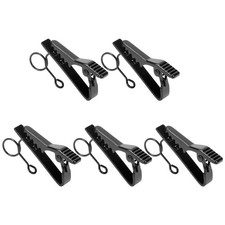 5 Pcs  7.5 mm Microphone Clip Holder Tie Clip Collar Clip Practical9583