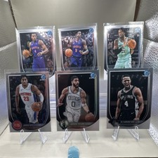 2026 Bowman Chrome Silver NBA Basketball 6-Card Lot 🔥