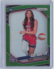 2025 Panini Prizm WNBA #149 Kiki Iriafen Green Prizms