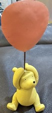 Clasic 3D Winnie the Pooh Disney Photo Holder Figurine red Balloon Picture Clip
