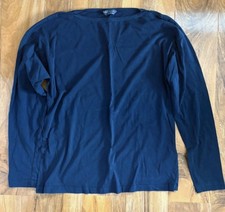 M&S Collection Marineblaues einfarbiges Langa...