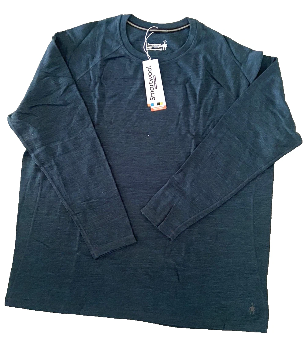 SmartWool Classic Thermal Base Layer Top - 100% Merino Wool, Long Sleeve 3X