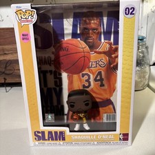 Funko Pop! Shaquille O'Neal Lakers NBA Figura Slam Revista Cubierta #02