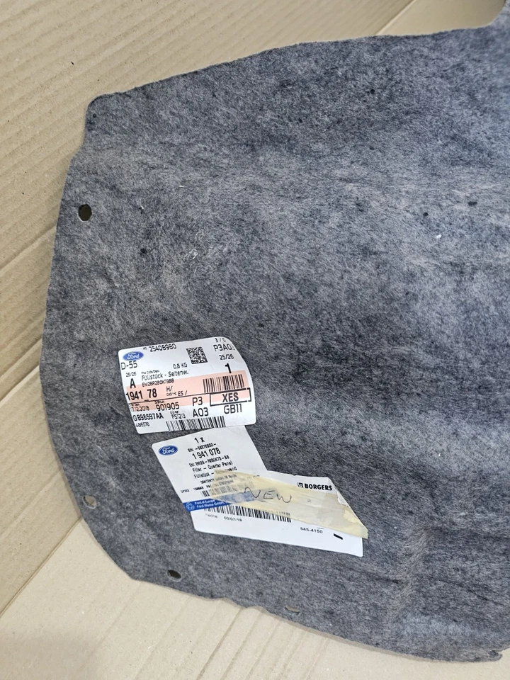 NEW GENUINE FORD GALAXY MK3 Rear Right Wheel Liner Splash Shield 1941078 - Image 2 of 4