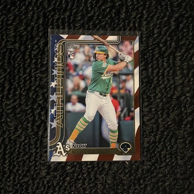 2025 Topps Update Series - Nick Kurtz #US201 Independence Day /76 (RC) ROY SP