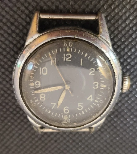 WW2 Era Waltham Military Wrist Compass Watch