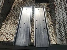 60-66 Chevy Gmc Truck Rear Bumper Gravel Shields With Fleetside Custom Bumper