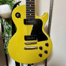 Electric Guitar Epiphone Les Paul Special Yellow Made in Japan S/N F700243