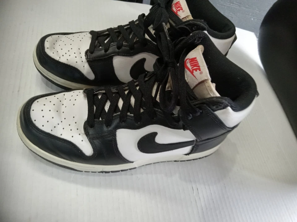 Nike Dunk High Black White Size 7.5 USA 🇺🇸 Shipper  - Image 2 of 4