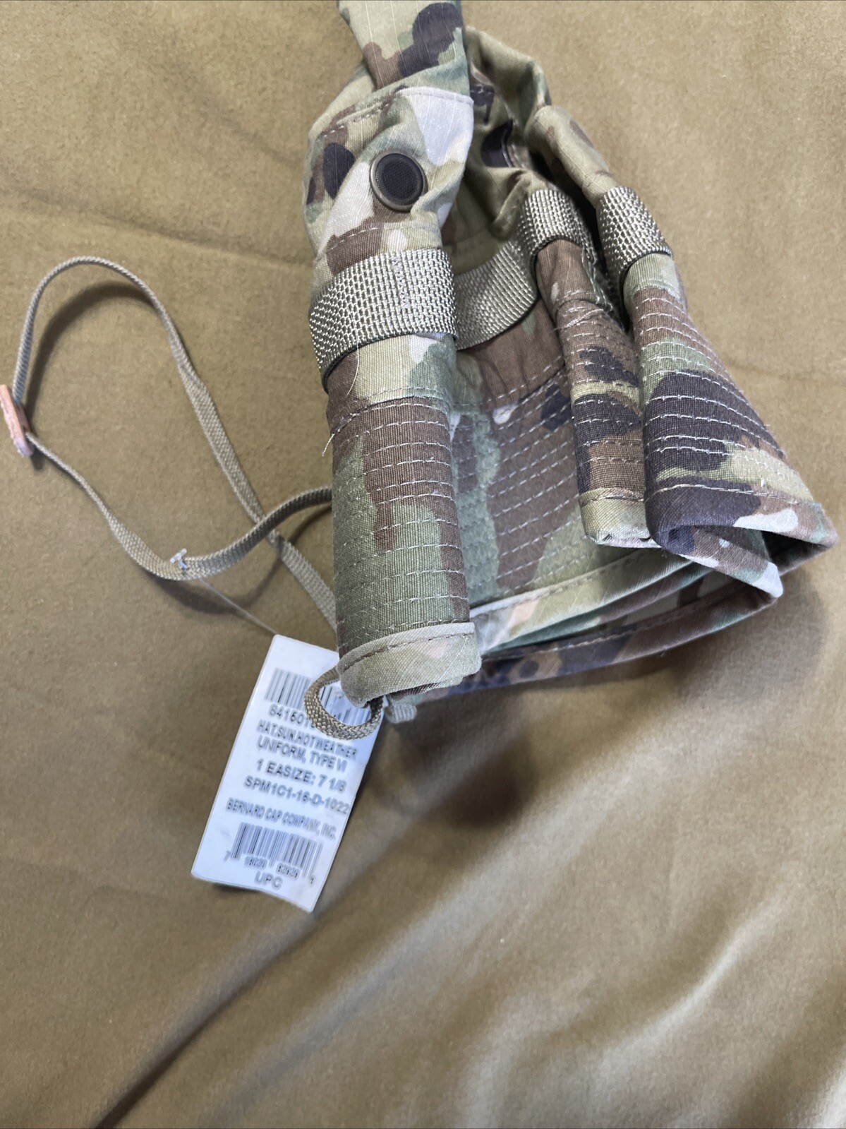 USGI OCP Multicam Boonie Sun Hot Weather Hat Type VI Size 7 1/8